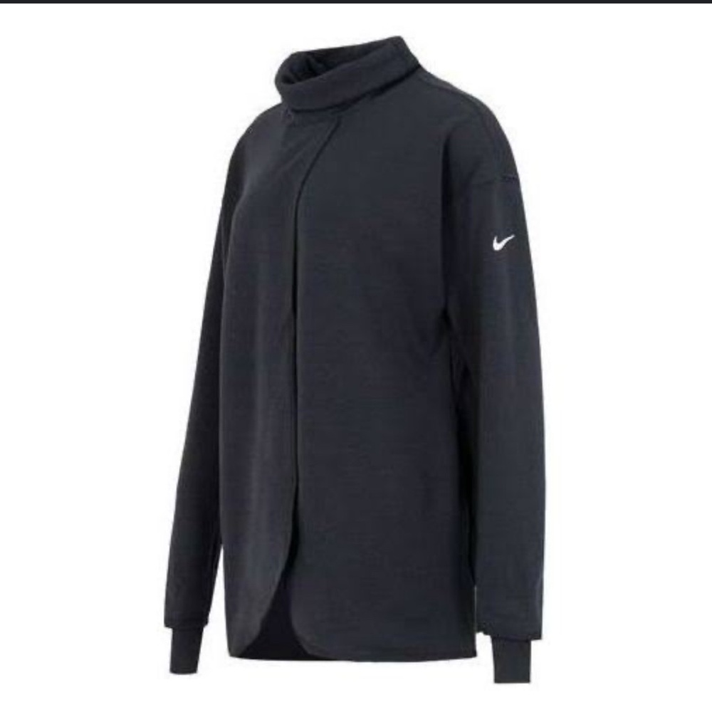 Nike Black High Collar Pullover size Medium